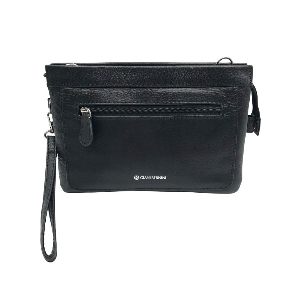 Giani Bernini Black Softy Core East West Crossbody Bag
